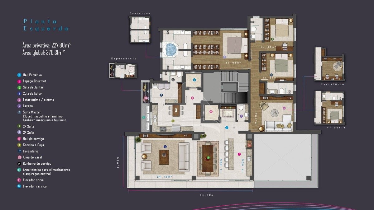  Planta pé direito lado esquerdo