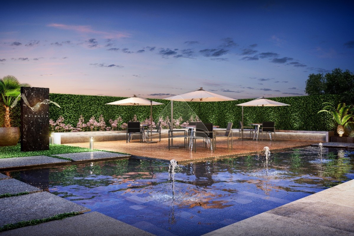  Deck com espelho d´água