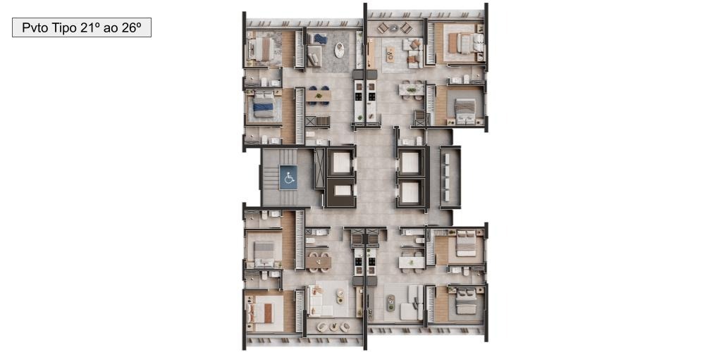  Pvto Tipo 21º ao 26º